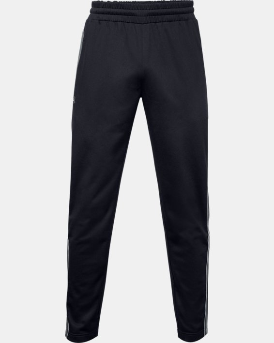 Men's UA RUSH™ Knit Track Pants, Black, pdpMainDesktop image number 5